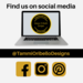 Find us on social media @TammiOribelloDesigns - Facebook, Instagram, Pinterest. Designed by Tammi Oribello Designs in Lapeer, Michigan